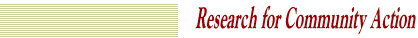 Research for Community Action